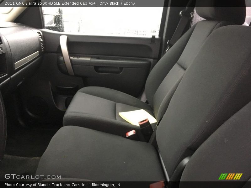 Onyx Black / Ebony 2011 GMC Sierra 2500HD SLE Extended Cab 4x4