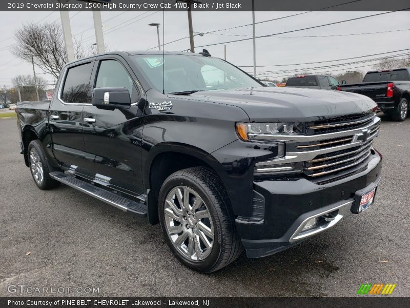 Black / Jet Black 2019 Chevrolet Silverado 1500 High Country Crew Cab 4WD