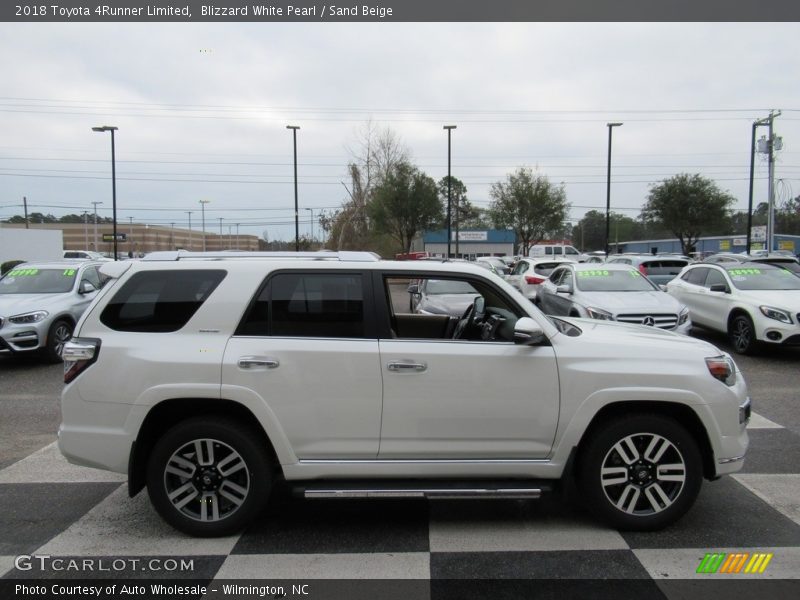 Blizzard White Pearl / Sand Beige 2018 Toyota 4Runner Limited