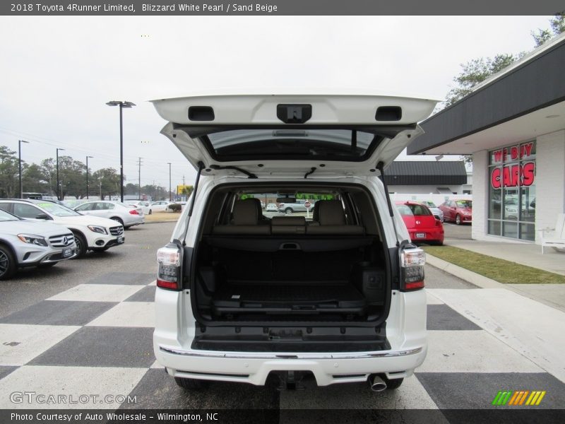 Blizzard White Pearl / Sand Beige 2018 Toyota 4Runner Limited