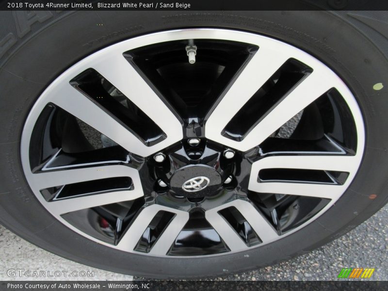 Blizzard White Pearl / Sand Beige 2018 Toyota 4Runner Limited