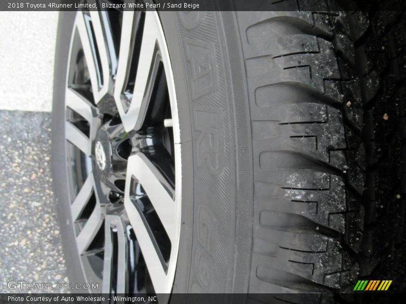 Blizzard White Pearl / Sand Beige 2018 Toyota 4Runner Limited