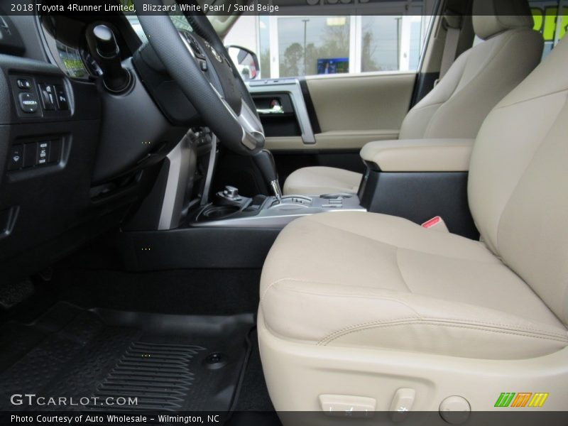 Blizzard White Pearl / Sand Beige 2018 Toyota 4Runner Limited