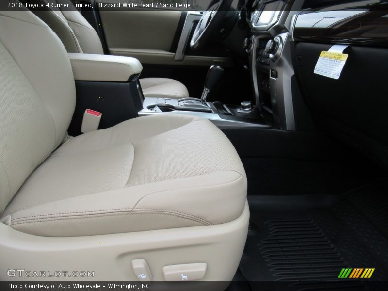 Blizzard White Pearl / Sand Beige 2018 Toyota 4Runner Limited