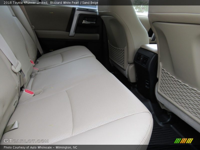 Blizzard White Pearl / Sand Beige 2018 Toyota 4Runner Limited