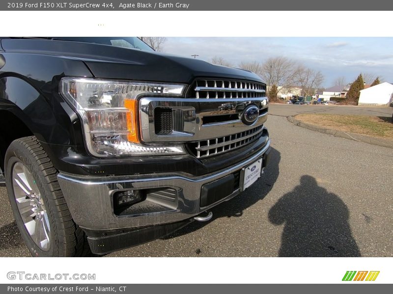 Agate Black / Earth Gray 2019 Ford F150 XLT SuperCrew 4x4