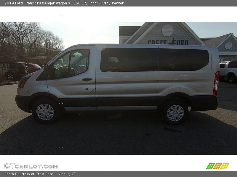 Ingot Silver / Pewter 2019 Ford Transit Passenger Wagon XL 150 LR