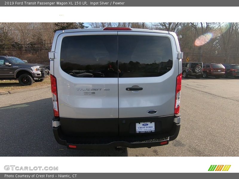 Ingot Silver / Pewter 2019 Ford Transit Passenger Wagon XL 150 LR