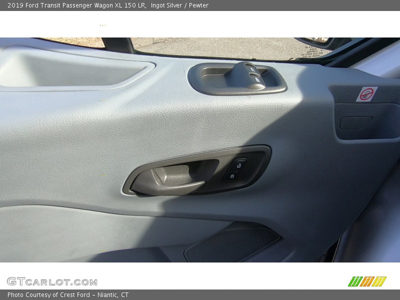 Ingot Silver / Pewter 2019 Ford Transit Passenger Wagon XL 150 LR