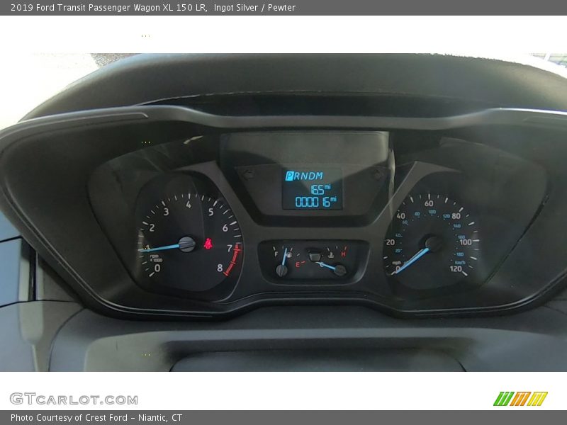 Ingot Silver / Pewter 2019 Ford Transit Passenger Wagon XL 150 LR