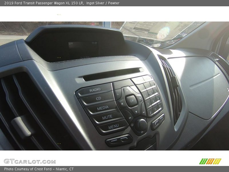 Ingot Silver / Pewter 2019 Ford Transit Passenger Wagon XL 150 LR