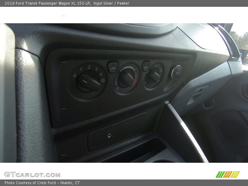 Ingot Silver / Pewter 2019 Ford Transit Passenger Wagon XL 150 LR