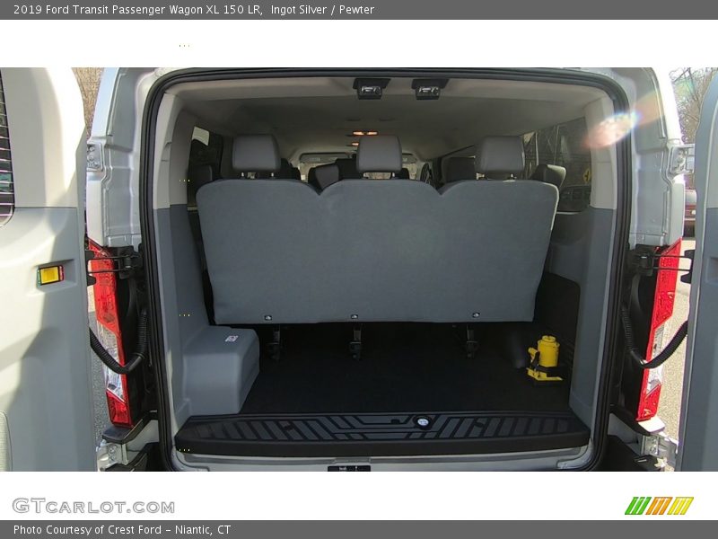 Ingot Silver / Pewter 2019 Ford Transit Passenger Wagon XL 150 LR