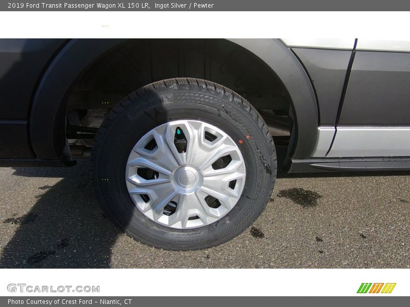Ingot Silver / Pewter 2019 Ford Transit Passenger Wagon XL 150 LR