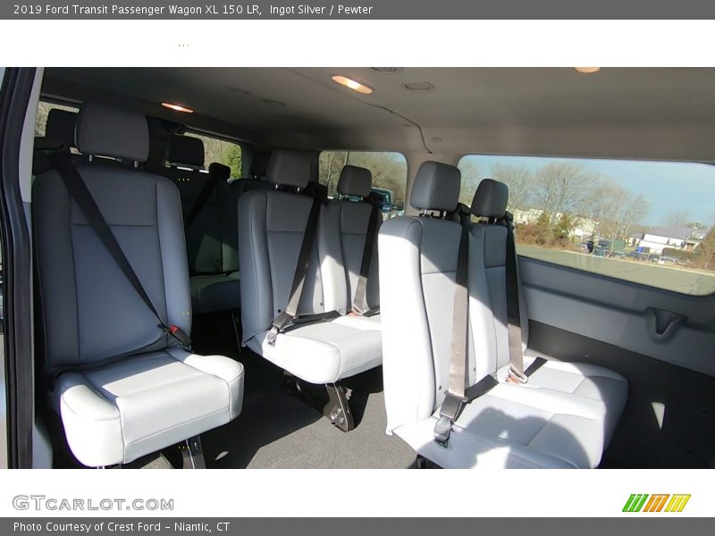 Ingot Silver / Pewter 2019 Ford Transit Passenger Wagon XL 150 LR