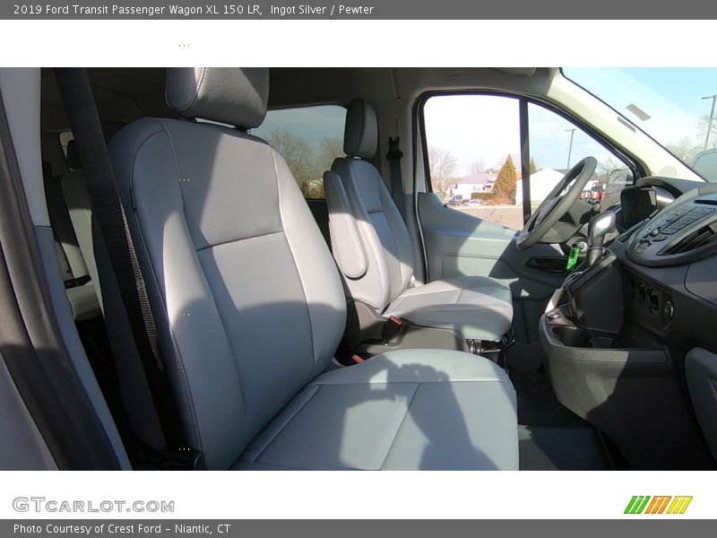 Ingot Silver / Pewter 2019 Ford Transit Passenger Wagon XL 150 LR