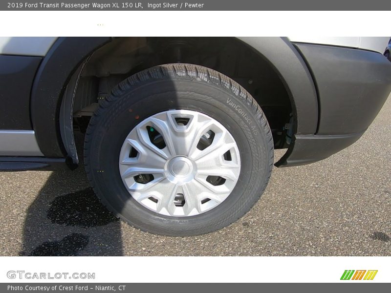 Ingot Silver / Pewter 2019 Ford Transit Passenger Wagon XL 150 LR