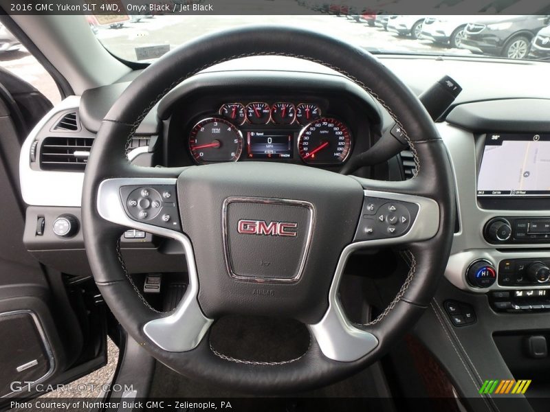Onyx Black / Jet Black 2016 GMC Yukon SLT 4WD