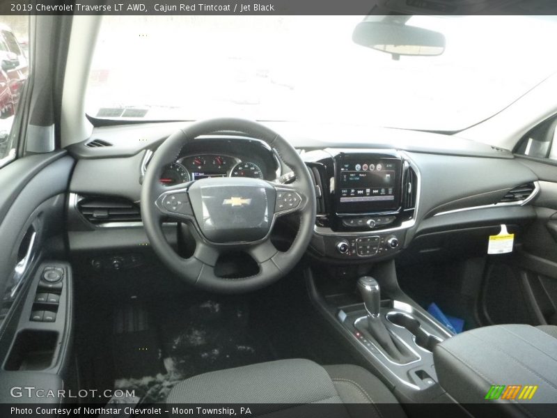 Cajun Red Tintcoat / Jet Black 2019 Chevrolet Traverse LT AWD