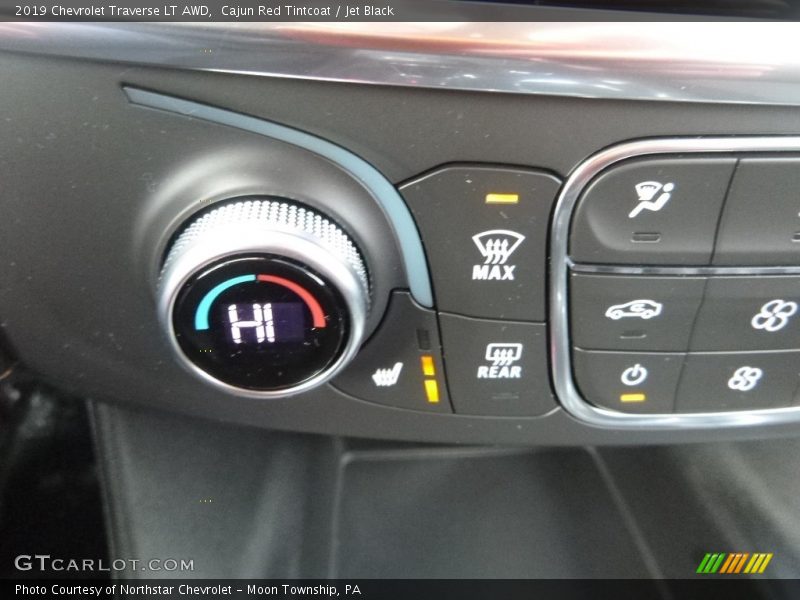 Cajun Red Tintcoat / Jet Black 2019 Chevrolet Traverse LT AWD