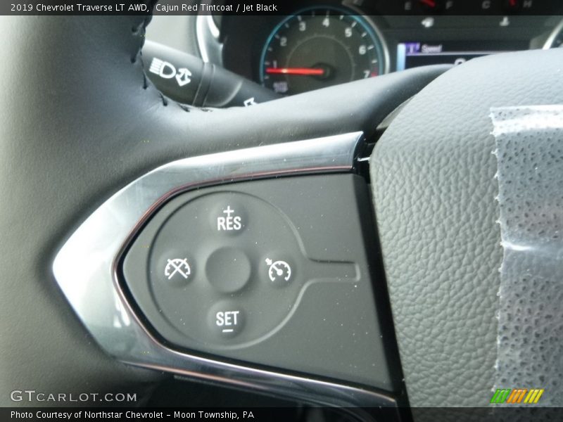 Cajun Red Tintcoat / Jet Black 2019 Chevrolet Traverse LT AWD