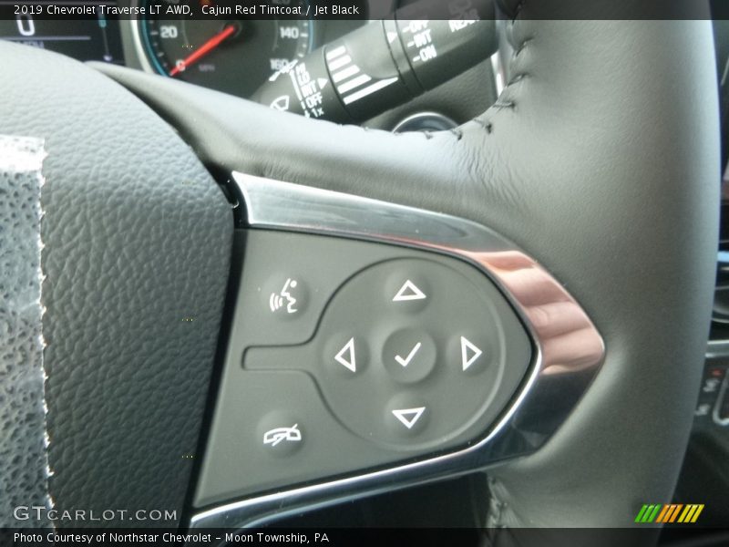 Cajun Red Tintcoat / Jet Black 2019 Chevrolet Traverse LT AWD