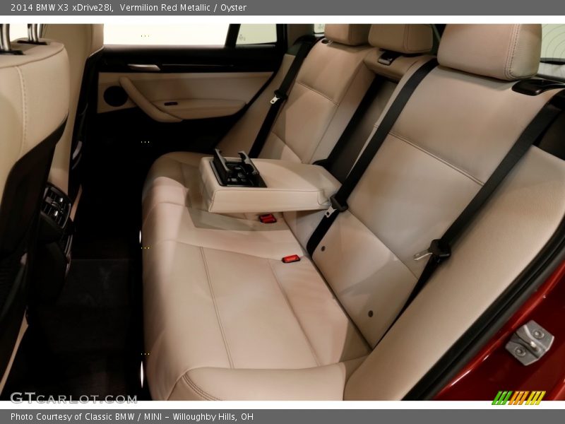 Vermilion Red Metallic / Oyster 2014 BMW X3 xDrive28i