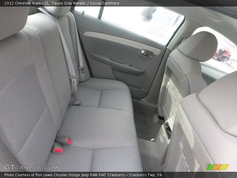 Taupe Gray Metallic / Cocoa/Cashmere 2012 Chevrolet Malibu LS