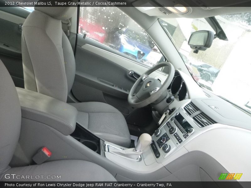 Taupe Gray Metallic / Cocoa/Cashmere 2012 Chevrolet Malibu LS