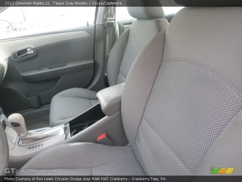Taupe Gray Metallic / Cocoa/Cashmere 2012 Chevrolet Malibu LS