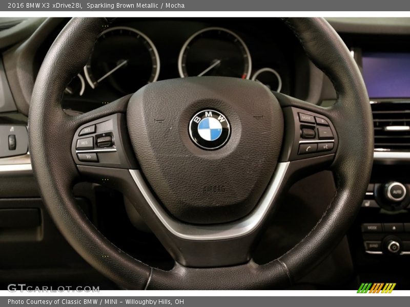 Sparkling Brown Metallic / Mocha 2016 BMW X3 xDrive28i