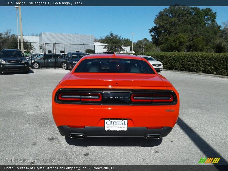 Go Mango / Black 2019 Dodge Challenger GT