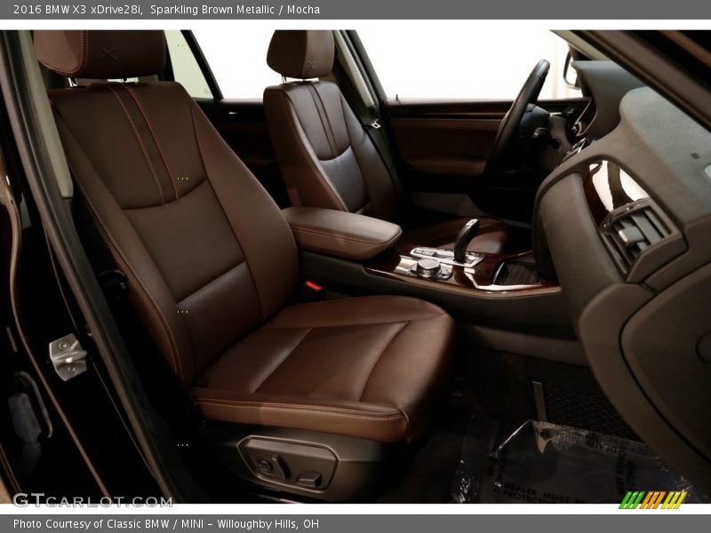 Sparkling Brown Metallic / Mocha 2016 BMW X3 xDrive28i