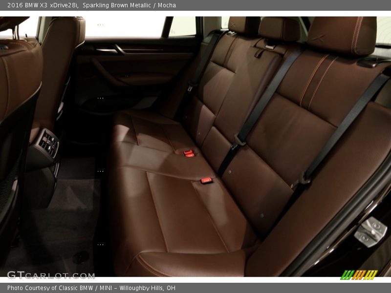 Sparkling Brown Metallic / Mocha 2016 BMW X3 xDrive28i