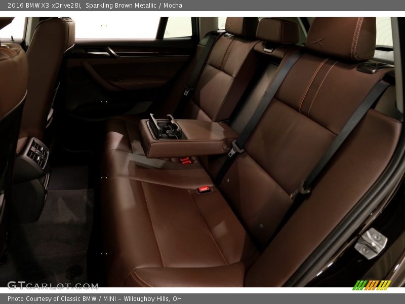 Sparkling Brown Metallic / Mocha 2016 BMW X3 xDrive28i