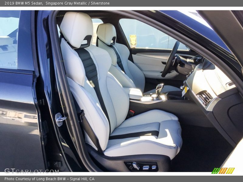 Front Seat of 2019 M5 Sedan