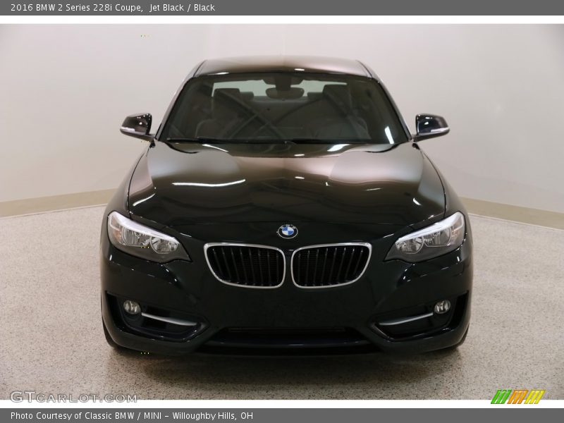 Jet Black / Black 2016 BMW 2 Series 228i Coupe
