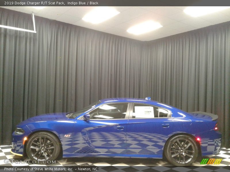 Indigo Blue / Black 2019 Dodge Charger R/T Scat Pack