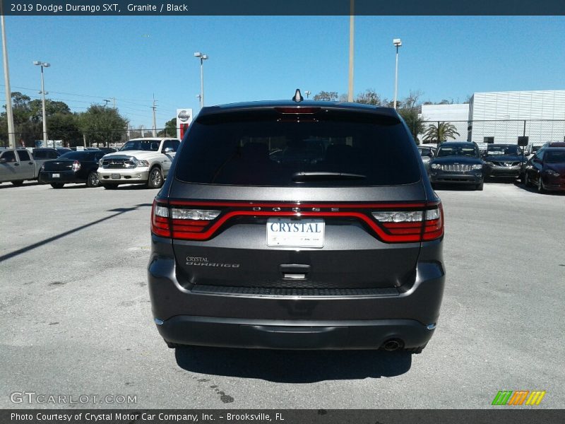 Granite / Black 2019 Dodge Durango SXT