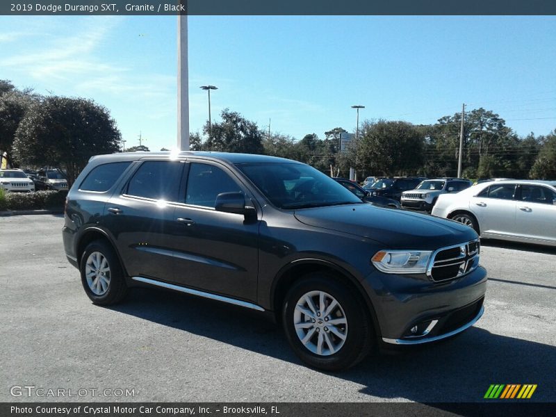 Granite / Black 2019 Dodge Durango SXT