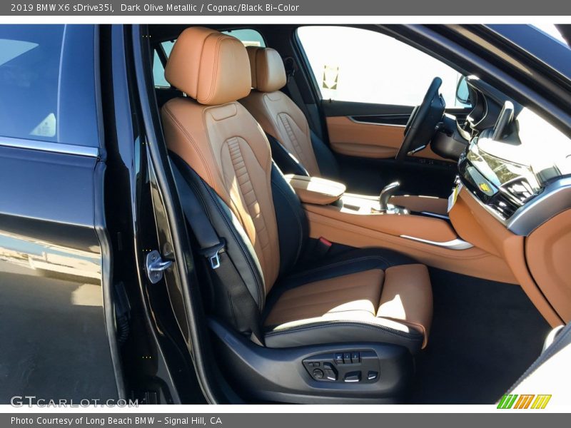  2019 X6 sDrive35i Cognac/Black Bi-Color Interior