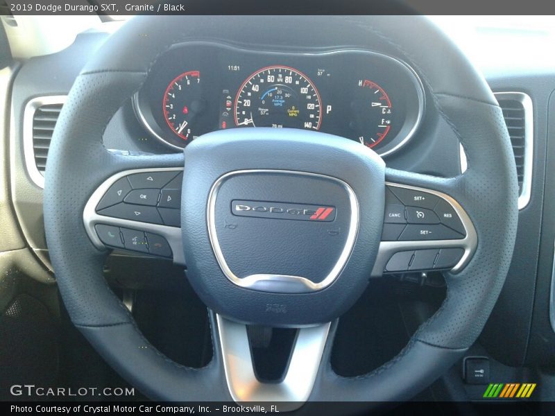 Granite / Black 2019 Dodge Durango SXT