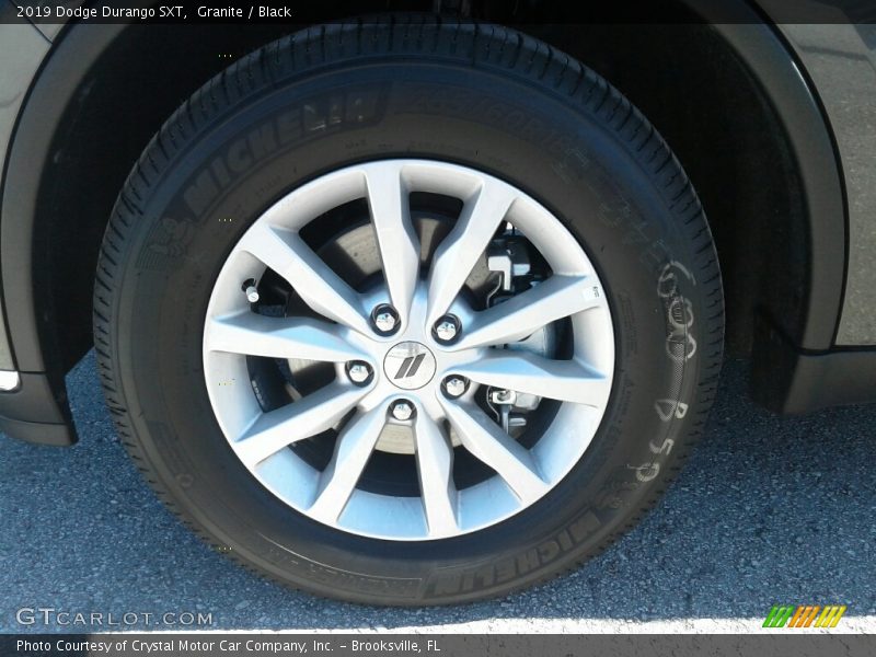 Granite / Black 2019 Dodge Durango SXT