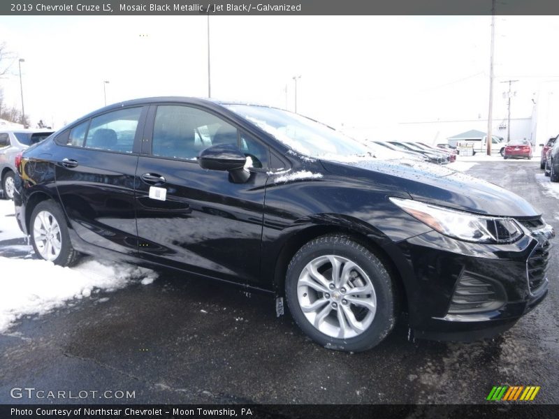 Mosaic Black Metallic / Jet Black/­Galvanized 2019 Chevrolet Cruze LS