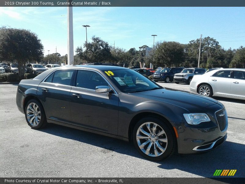 Granite Crystal Metallic / Black 2019 Chrysler 300 Touring