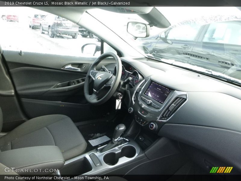 Mosaic Black Metallic / Jet Black/­Galvanized 2019 Chevrolet Cruze LS