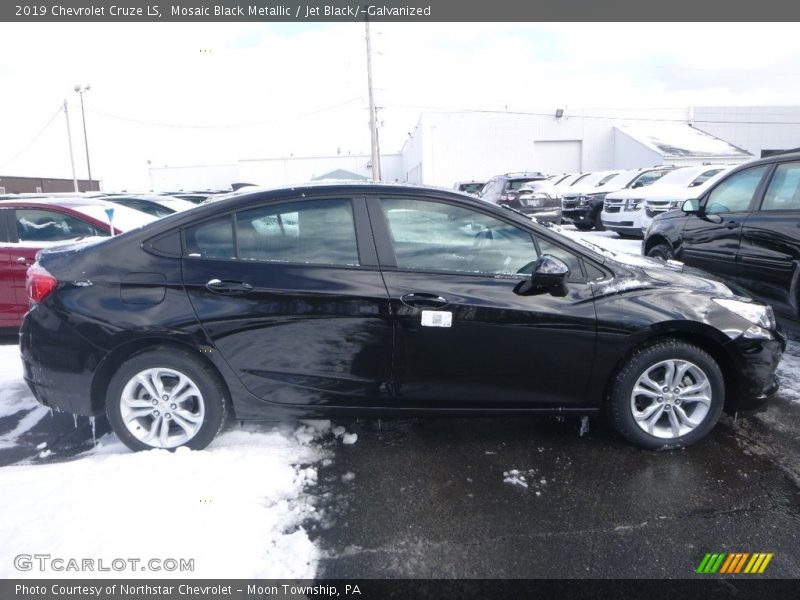 Mosaic Black Metallic / Jet Black/­Galvanized 2019 Chevrolet Cruze LS