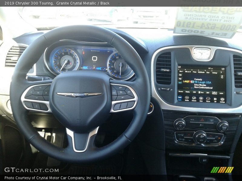 Granite Crystal Metallic / Black 2019 Chrysler 300 Touring