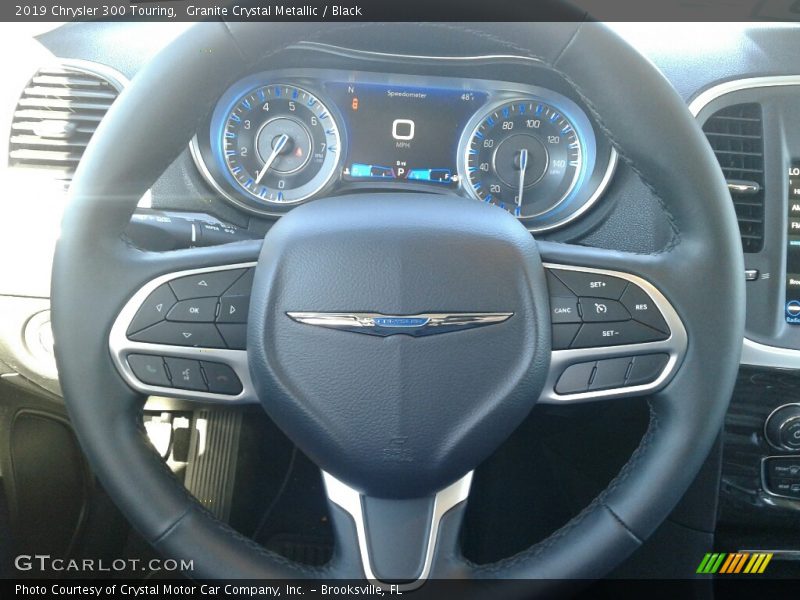 Granite Crystal Metallic / Black 2019 Chrysler 300 Touring