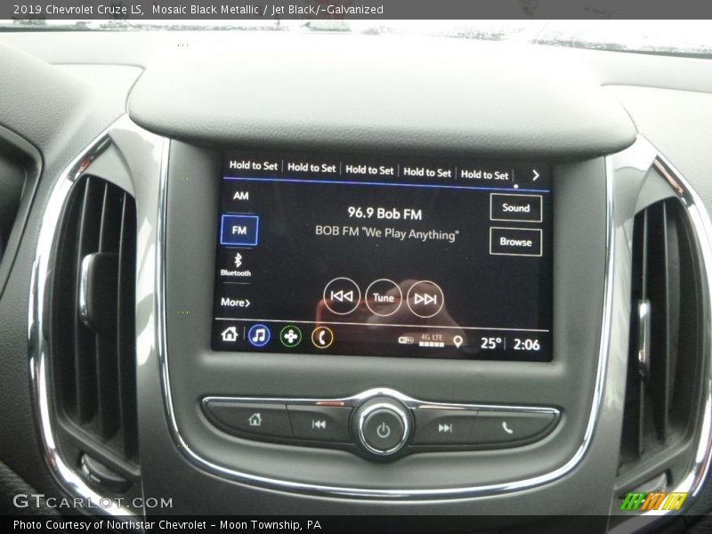 Mosaic Black Metallic / Jet Black/­Galvanized 2019 Chevrolet Cruze LS